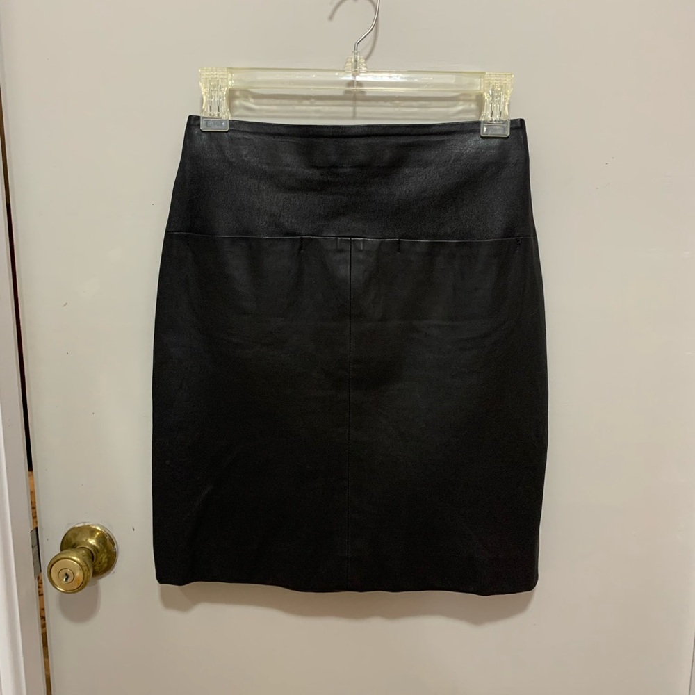 Graham and Spencer Leather pencil skirt